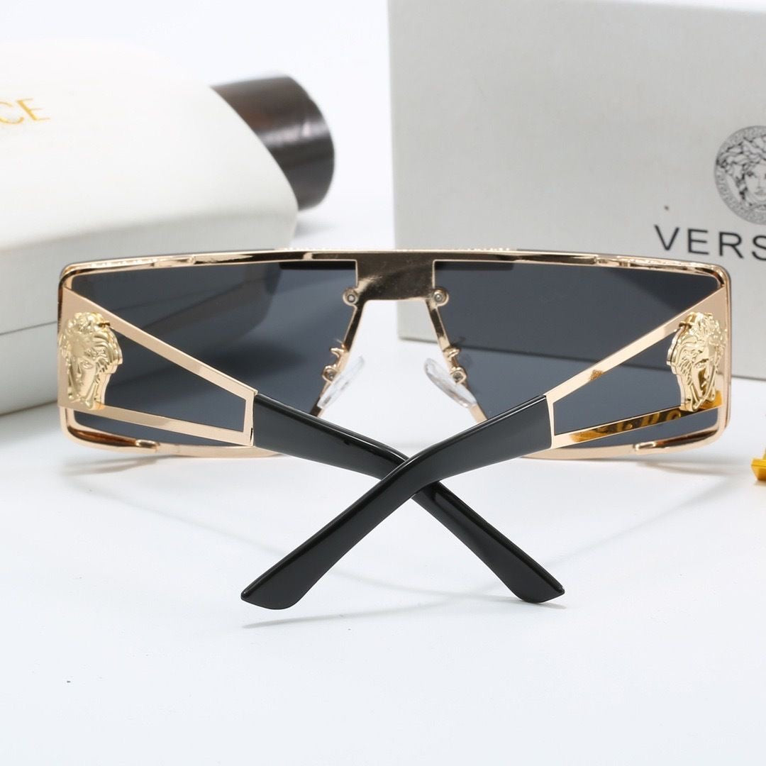 Gafas de sol de metal con estilo europeo y americano de moda para 2026 3938 (protección UV)