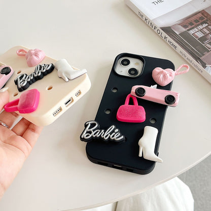 Étui en silicone perforé pour bijoux DIY