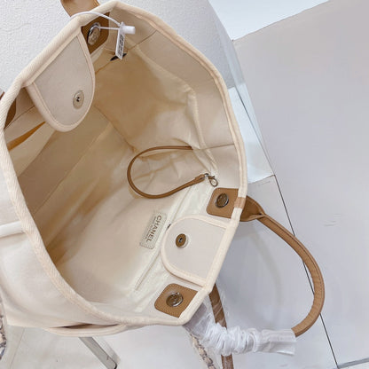 Sac cabas à chaîne brodé de perles