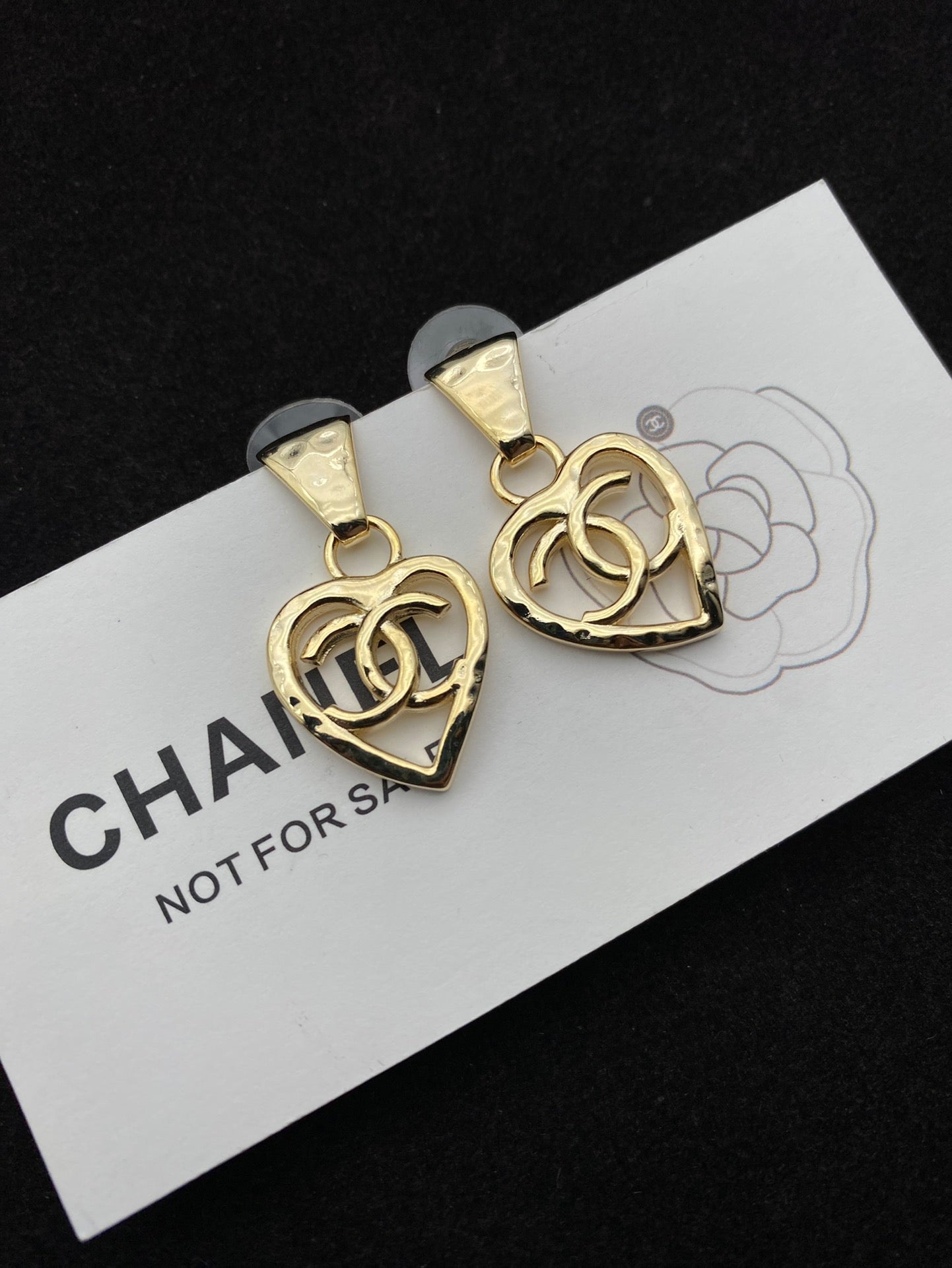 Pendientes Corazón Hueco de Temperamento