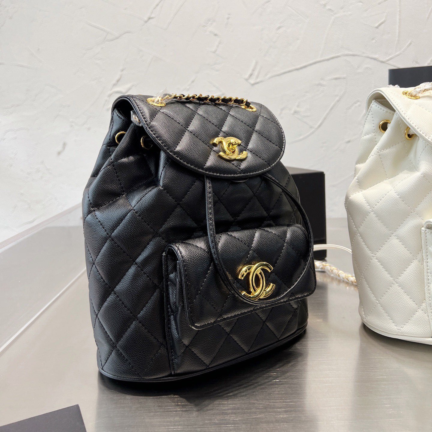Mochila de cordón prémium Rombos