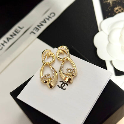 Pendientes Dorados de Moda