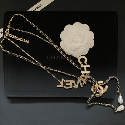 Collier double diamant mode