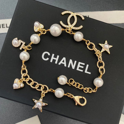 Pulsera con Colgante Lucky 5 Estrellas
