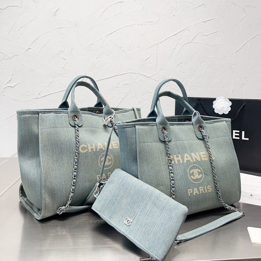 Sac de plage en jean