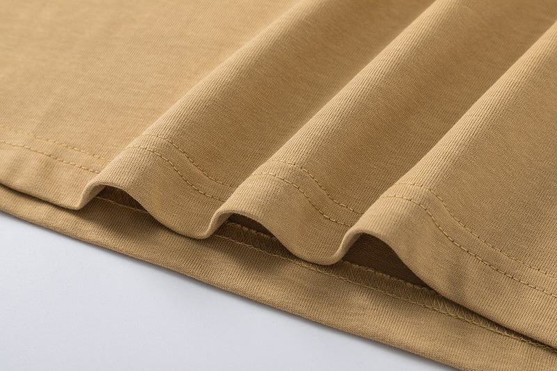 Camiseta bordada de moda