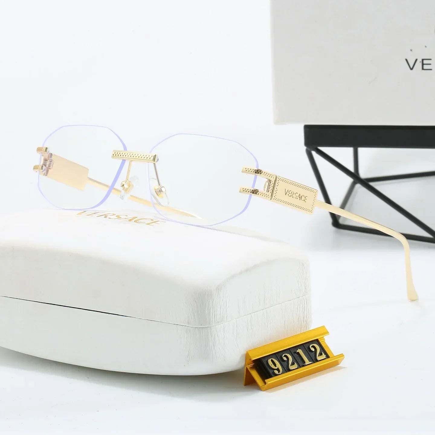 6 colores de gafas de sol de moda 9212