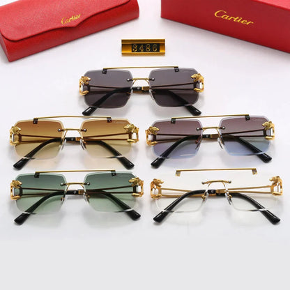 Lunettes de soleil mode 5 couleurs—3486