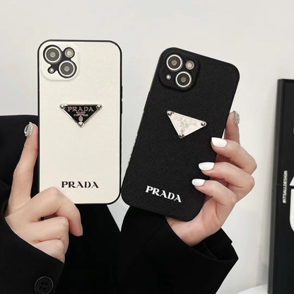 Funda de goma blanda clásica con monograma