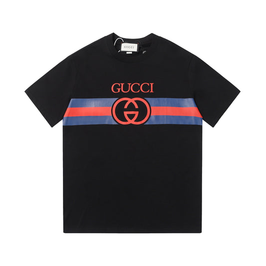 T-shirt imprimé à rayures
