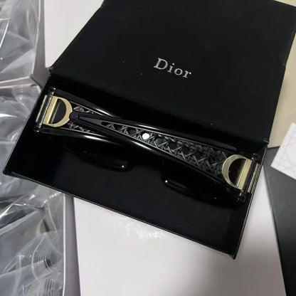 Diadema de moda, gafas de sol novedosas