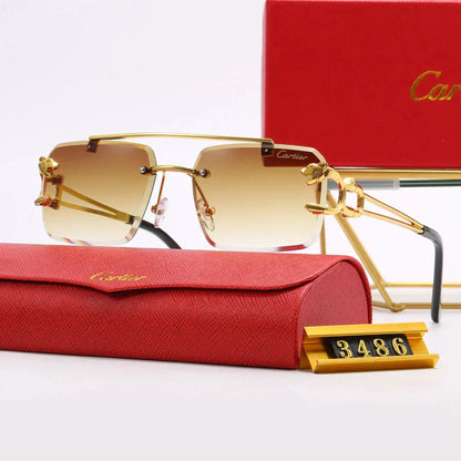 Lunettes de soleil mode 5 couleurs—3486