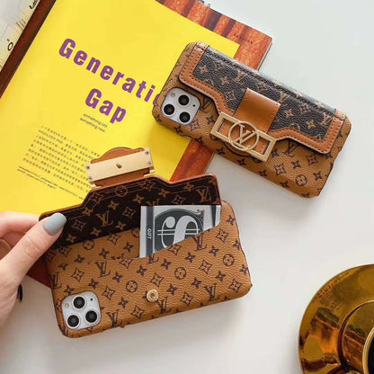 Étui porte-cartes de luxe imprimé