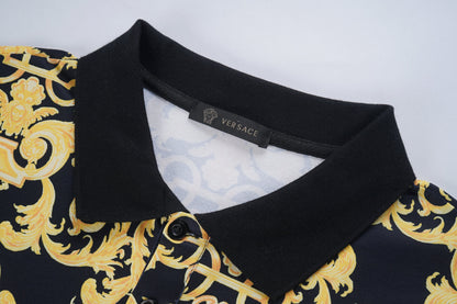 Polo de lujo estampado