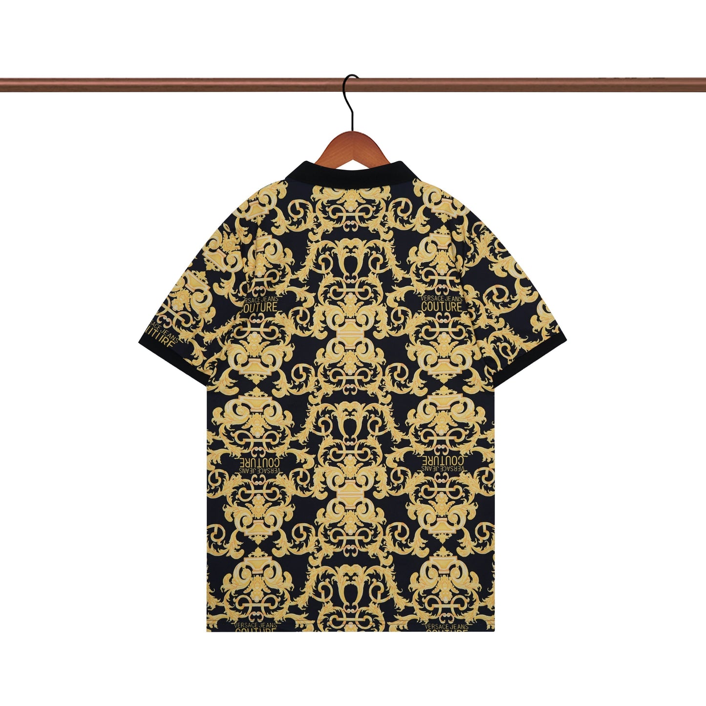 Polo de lujo estampado
