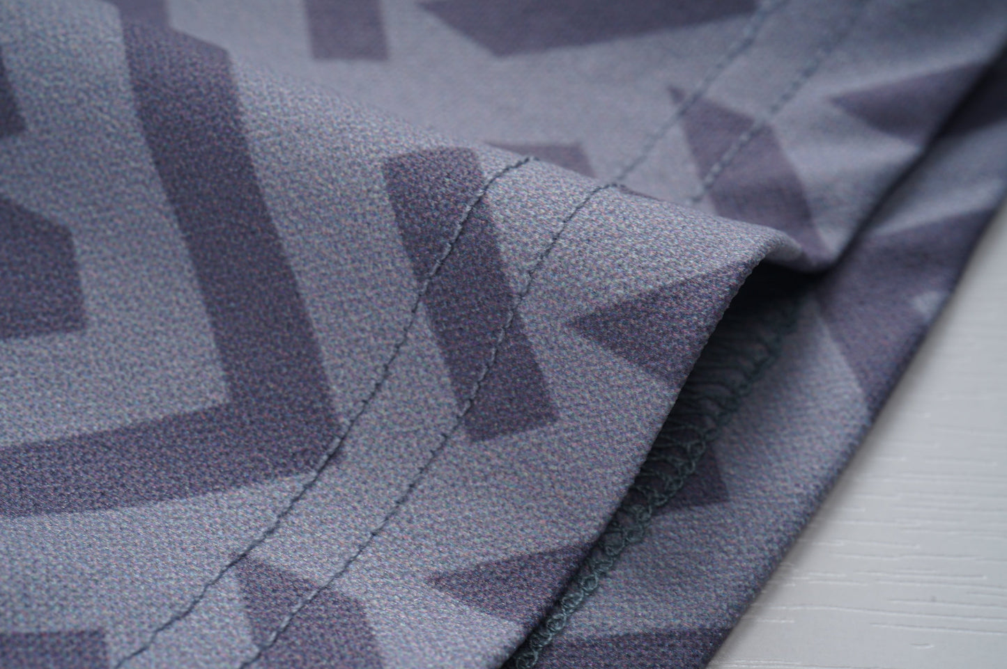 Camisa polo clásica de punto azul