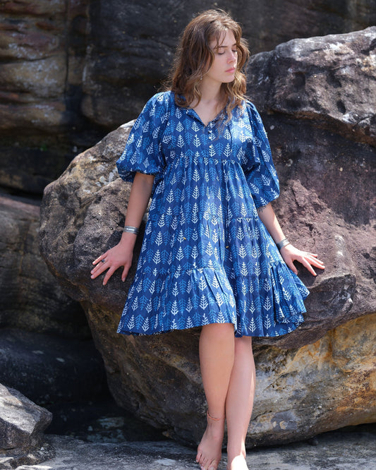 Robe courte Neera en Neela