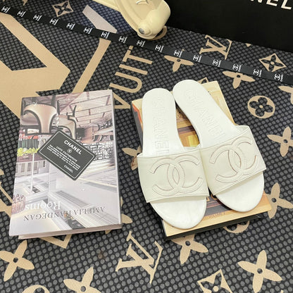 Sandalias planas de lentejuelas
