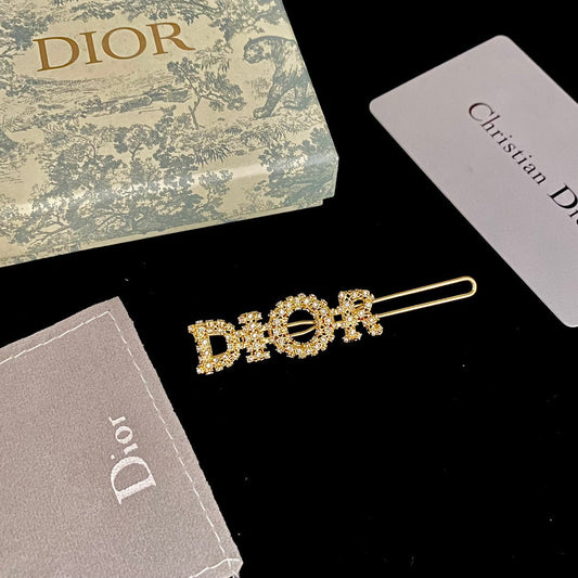 Pince à cheveux Diamant Doré
