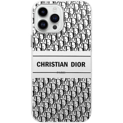 Funda transparente con diseño retro