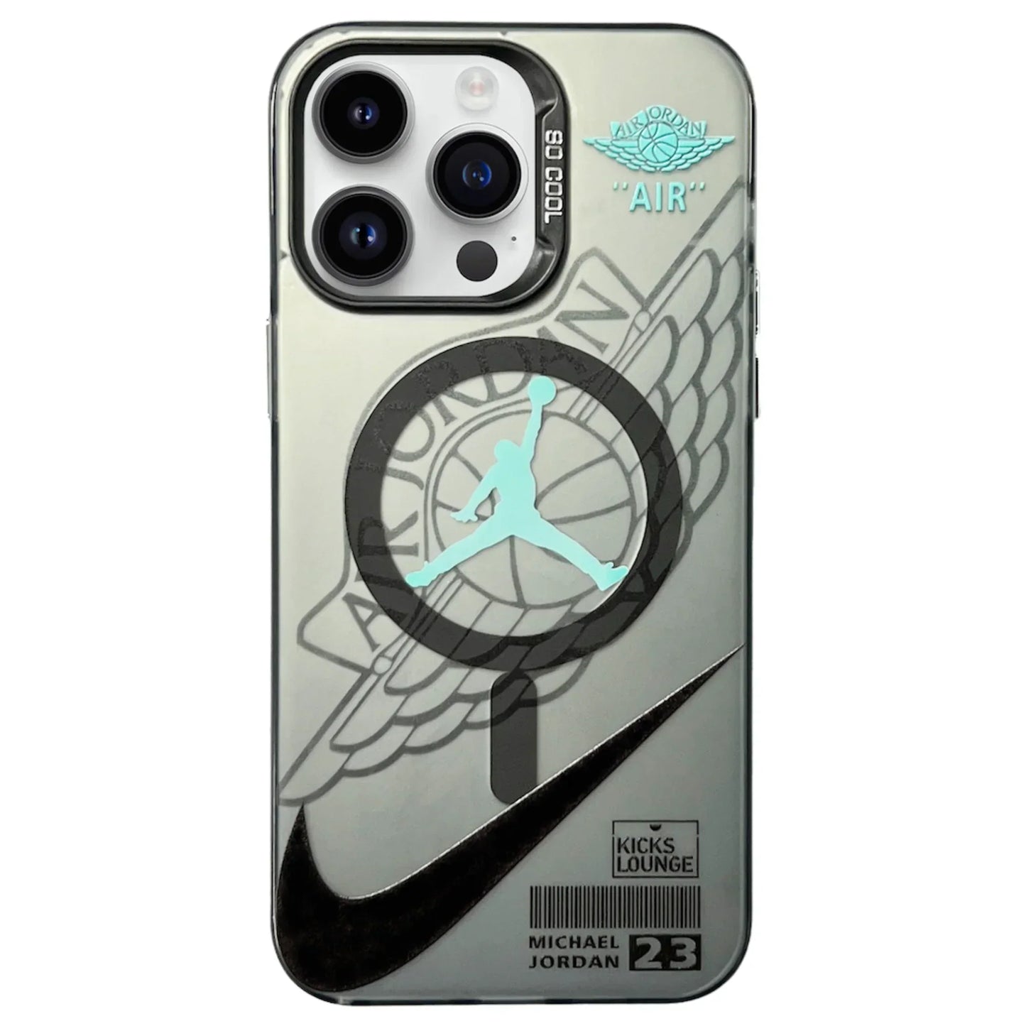 FUNDA MAGSAFE CON DISEÑO DE BALONCESTO
