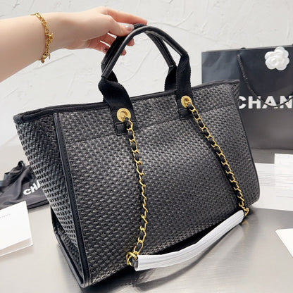 Bolso de paja de moda para compras