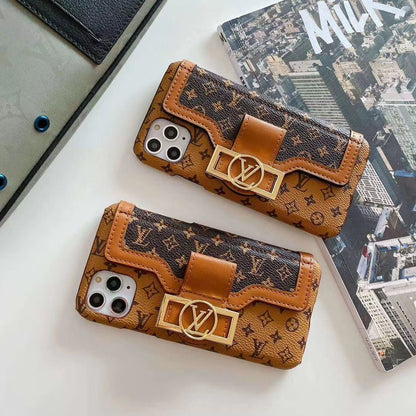 Étui porte-cartes de luxe imprimé