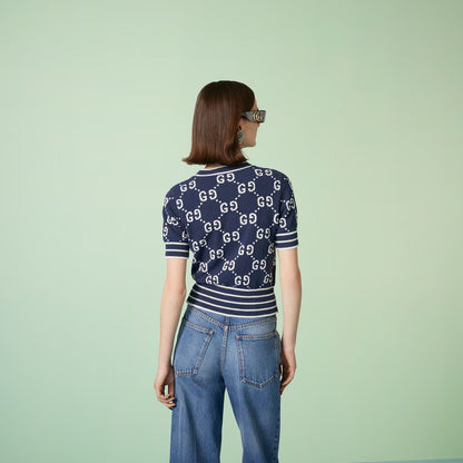 TOP DE ALGODÓN JACQUARD