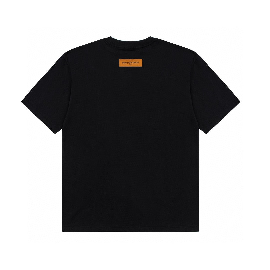 Camiseta con estampado de cambio gradual