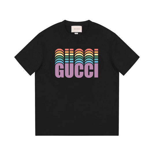 T-shirt imprimé arc-en-ciel