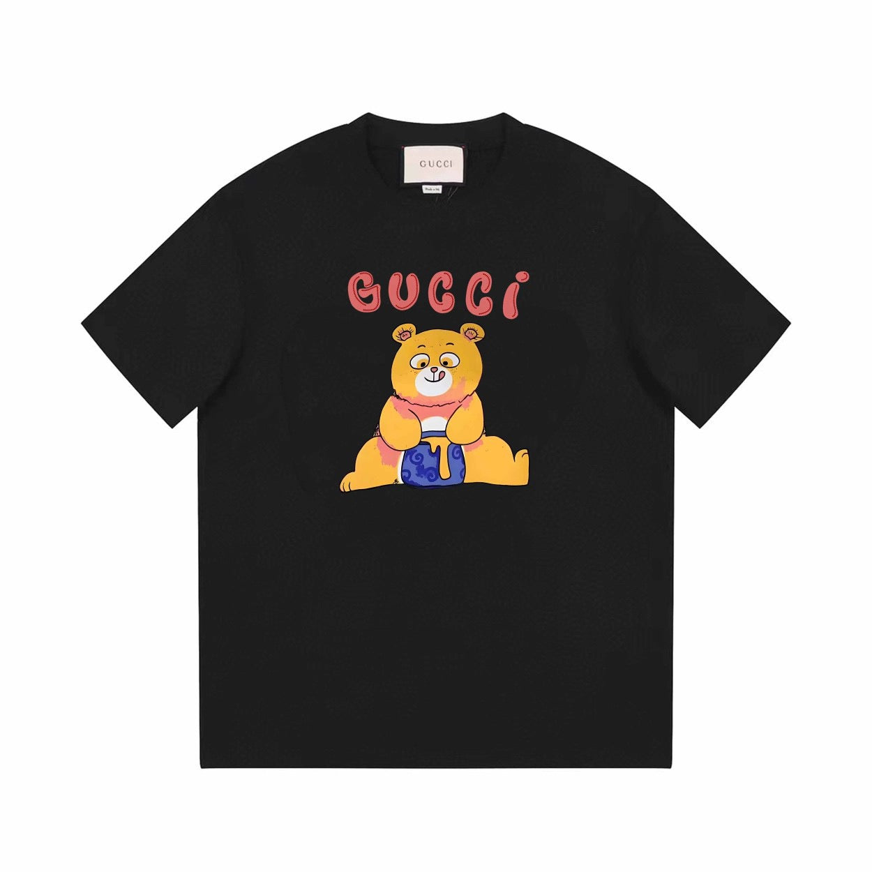 Camiseta con estampado de oso