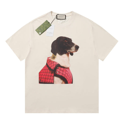 T-shirt imprimé chien