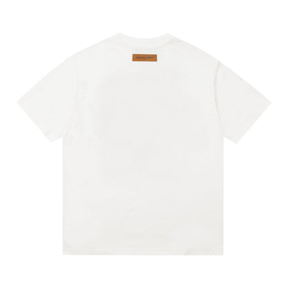 Camiseta con estampado de herramientas