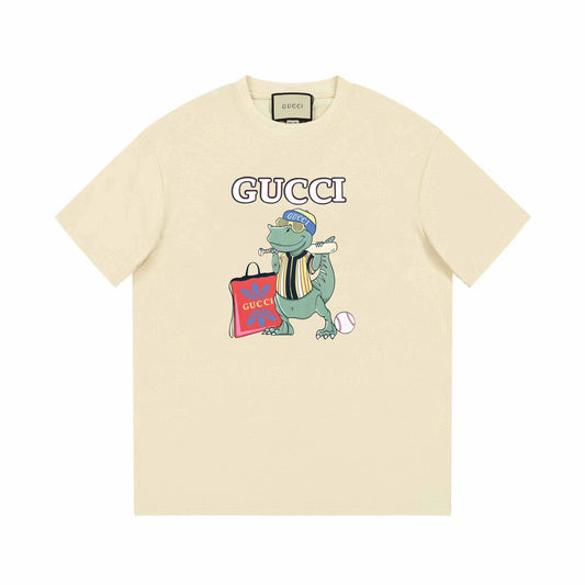 T-shirt imprimé crocodile