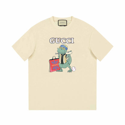 T-shirt imprimé crocodile