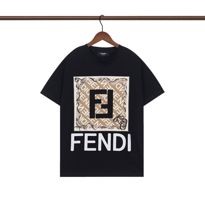 Camiseta estampada con la letra F simple