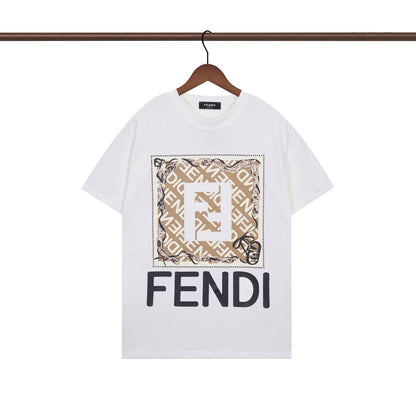 Camiseta estampada con la letra F simple