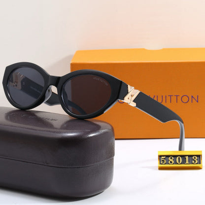 Gafas de sol de moda de metal ojo de gato