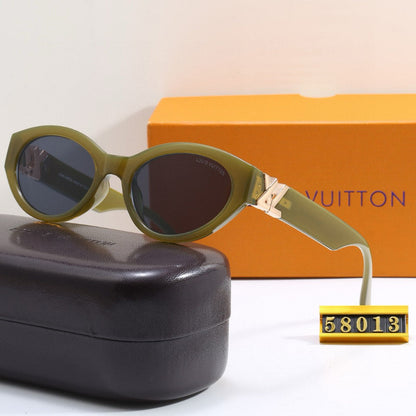 Gafas de sol de moda de metal ojo de gato