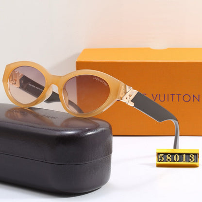 Gafas de sol de moda de metal ojo de gato