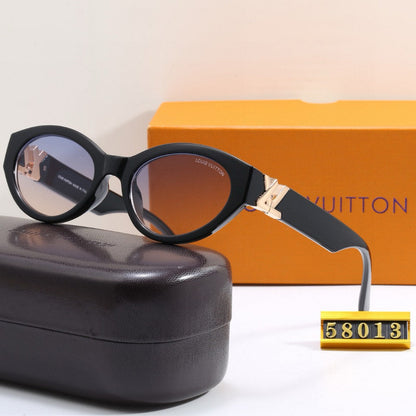 Gafas de sol de moda de metal ojo de gato