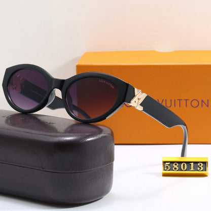 Gafas de sol de moda de metal ojo de gato
