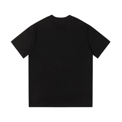 T-shirt imprimé double cercle