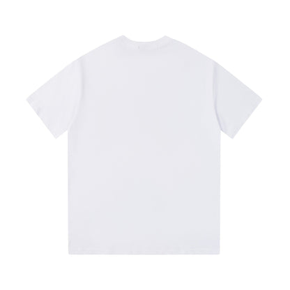 T-shirt imprimé double cercle