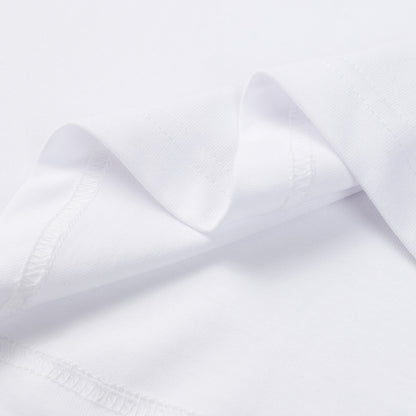T-shirt imprimé double cercle