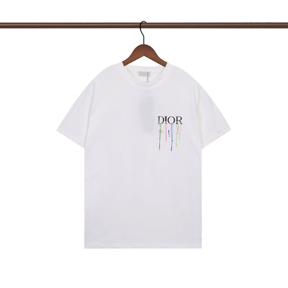 Camiseta con estampado tipo salpicadura de tinta
