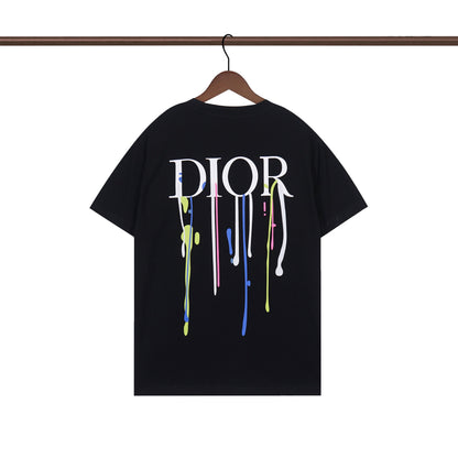 Camiseta con estampado tipo salpicadura de tinta