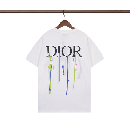Camiseta con estampado tipo salpicadura de tinta