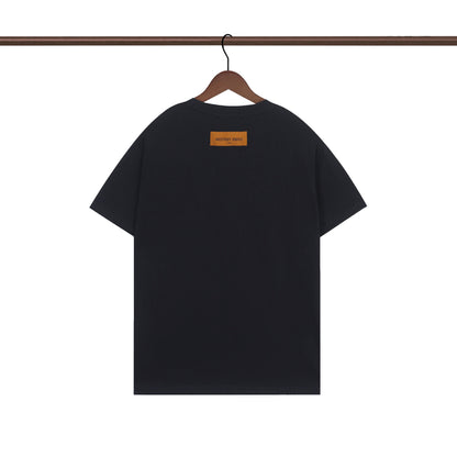 T-shirt asymétrique à carreaux pour femme