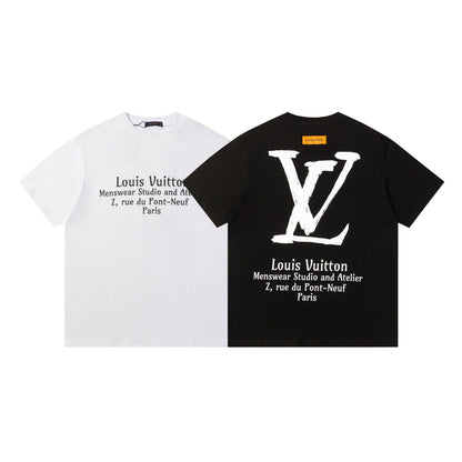T-shirt imprimé lettrage